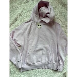 DSG Womens Classic Fleece Hoodie Bouncy Lilac Purple Size Small